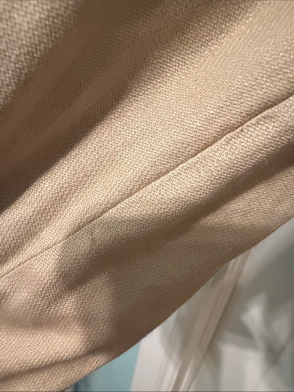 Peter Nygard Linen Blend Cream Embroidered Toggle Jacket Plus Size 14 - Picture 6 of 12